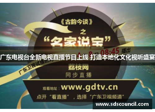 广东电视台全新电视直播节目上线 打造本地化文化视听盛宴